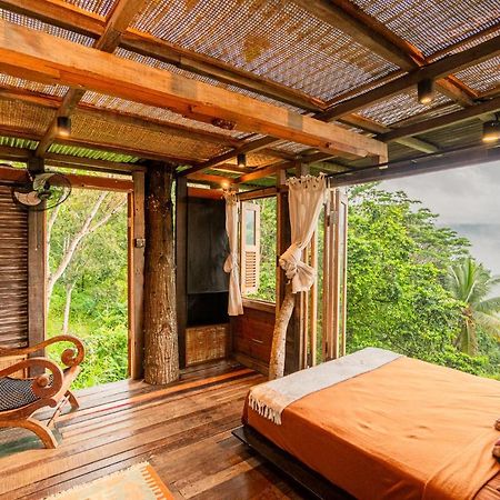 Bird Hills Bamboo House Villa Karangasem  Ngoại thất bức ảnh