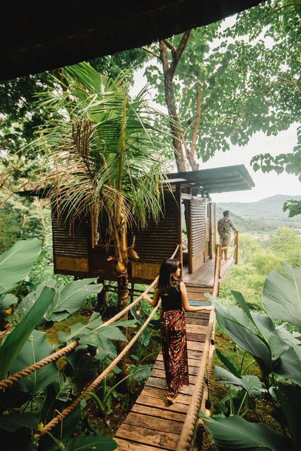 Bird Hills Bamboo House Villa Karangasem  Ngoại thất bức ảnh