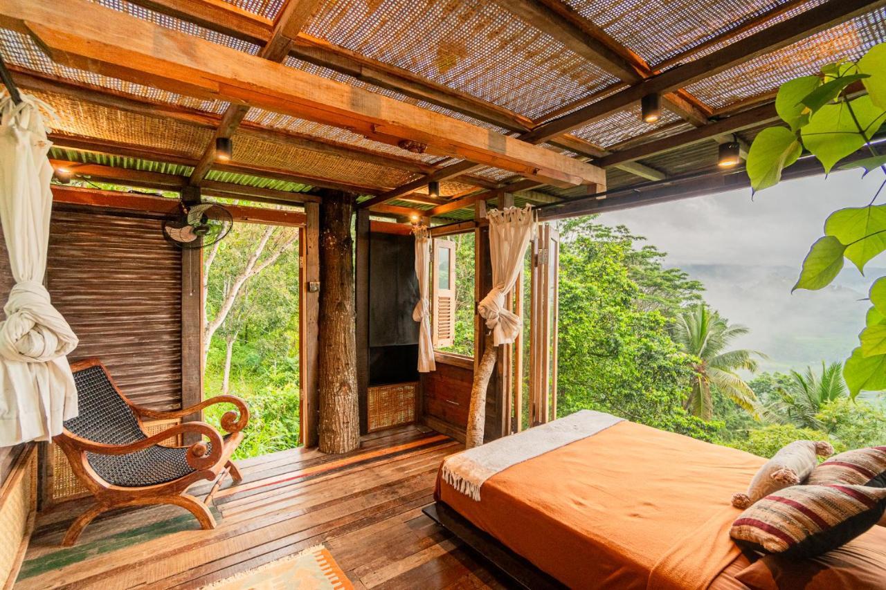 Bird Hills Bamboo House Villa Karangasem  Ngoại thất bức ảnh