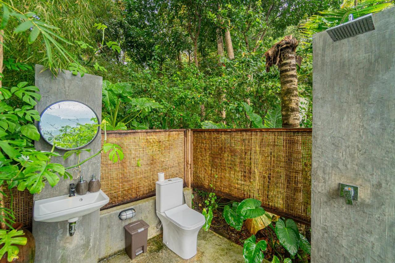 Bird Hills Bamboo House Villa Karangasem  Ngoại thất bức ảnh