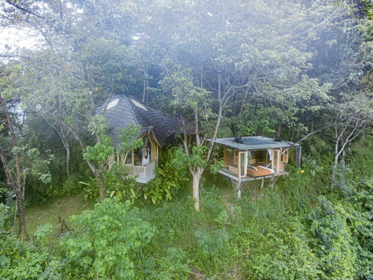 Bird Hills Bamboo House Villa Karangasem  Ngoại thất bức ảnh