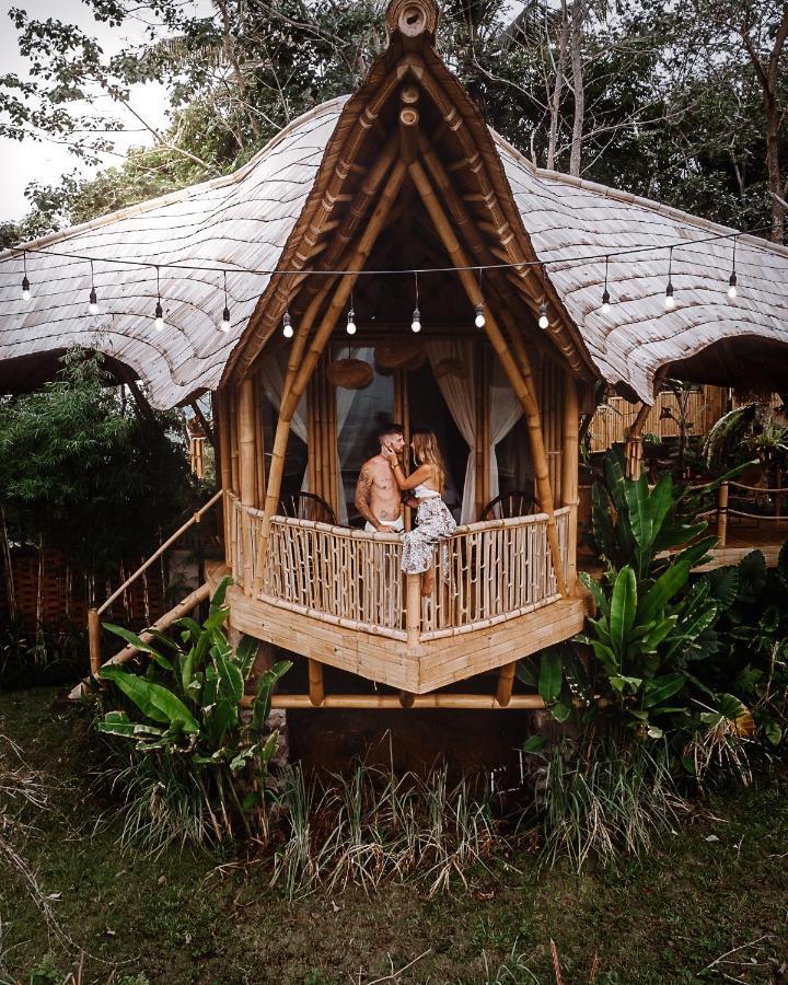 Bird Hills Bamboo House Villa Karangasem  Ngoại thất bức ảnh