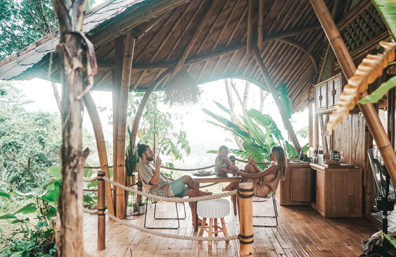 Bird Hills Bamboo House Villa Karangasem  Ngoại thất bức ảnh