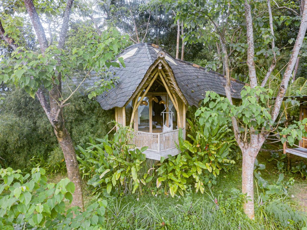 Bird Hills Bamboo House Villa Karangasem  Ngoại thất bức ảnh